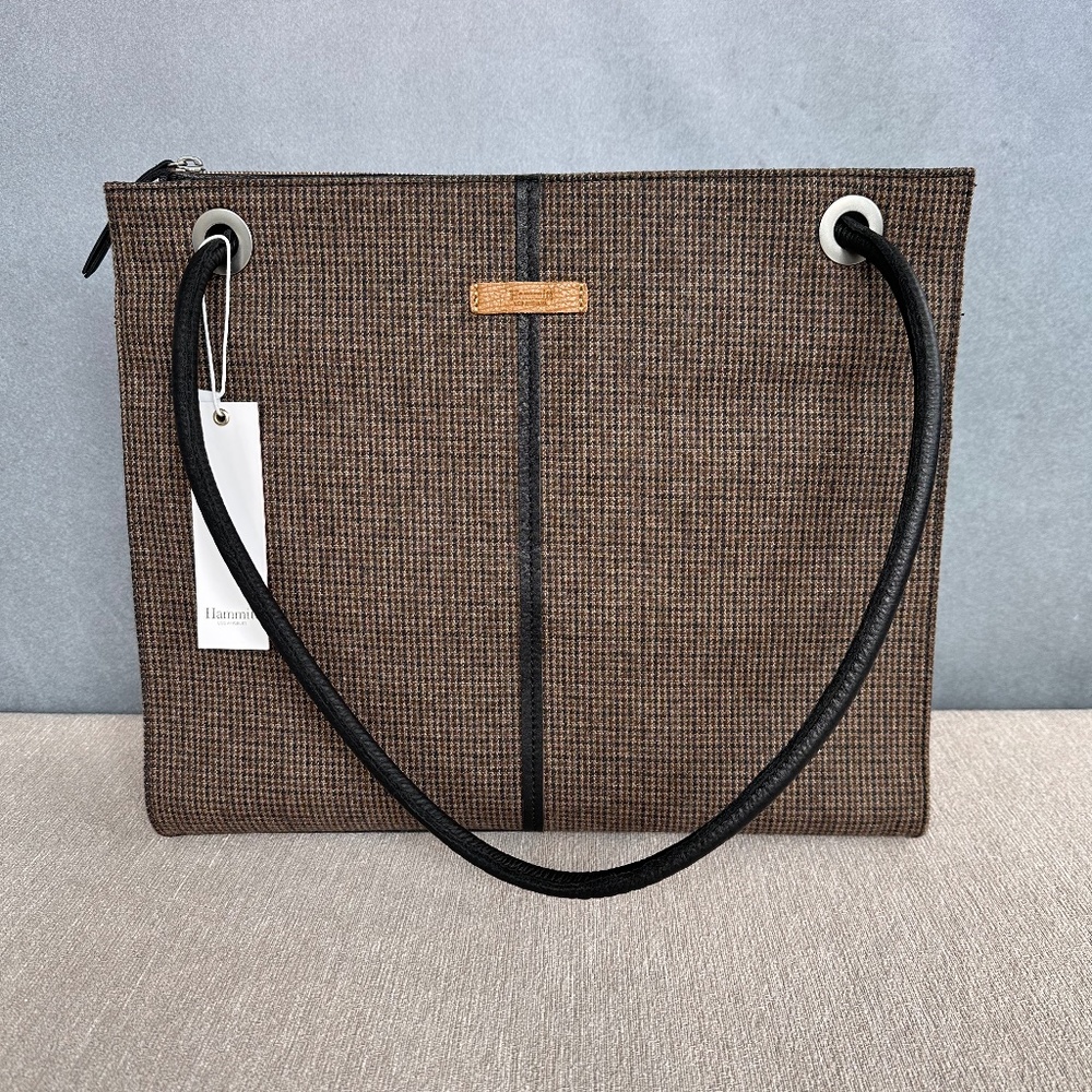 Hammitt Benjamin Tote in Houndstooth